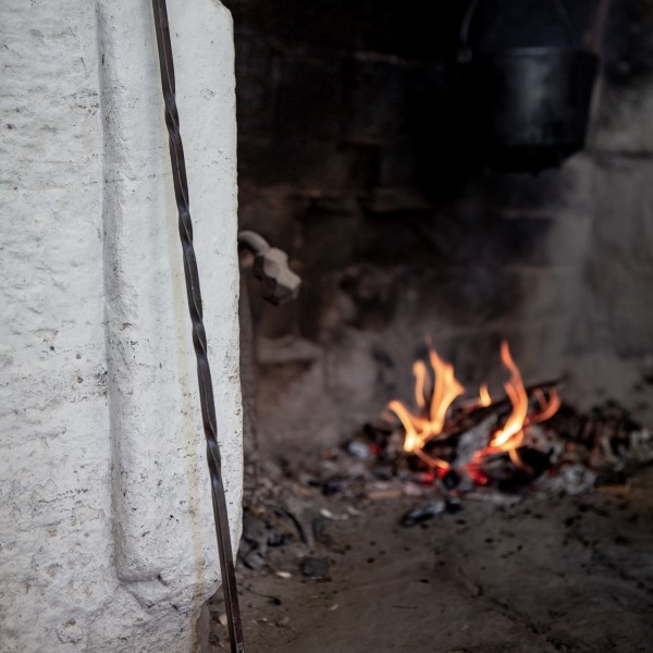 A fire iron, crafted by the Village blacksmith