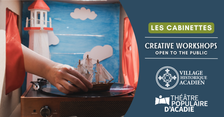 Cover Les Cabinettes ENG | Village Historique Acadien